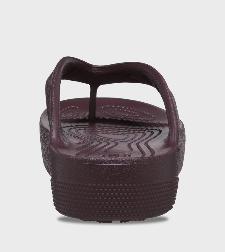 Crocs  Flip-Flops - Maroon Flip-Flops