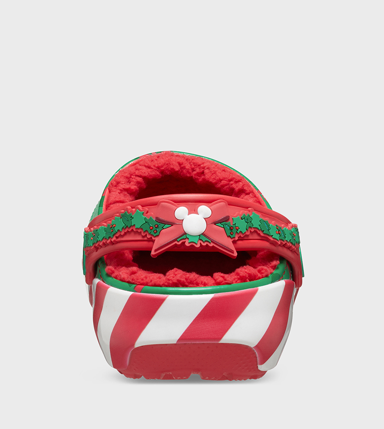 Kids' Mickey Xmas Lined Classic Clog