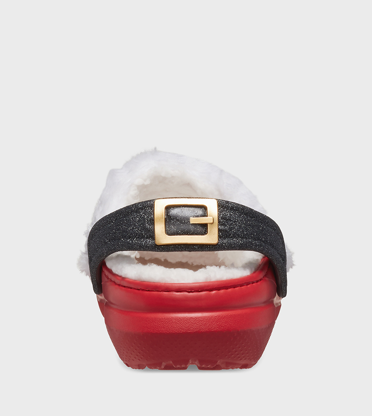 Kids' Classic Lined Santa Clog 