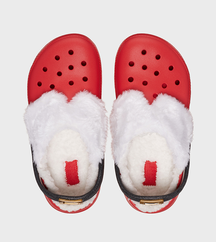 Toddlers' Classic Lined Santa Clog 