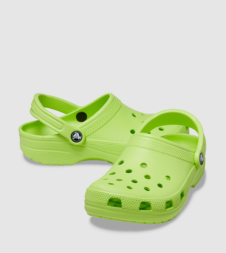 Crocs  Flip flops and Slides - Green clogs