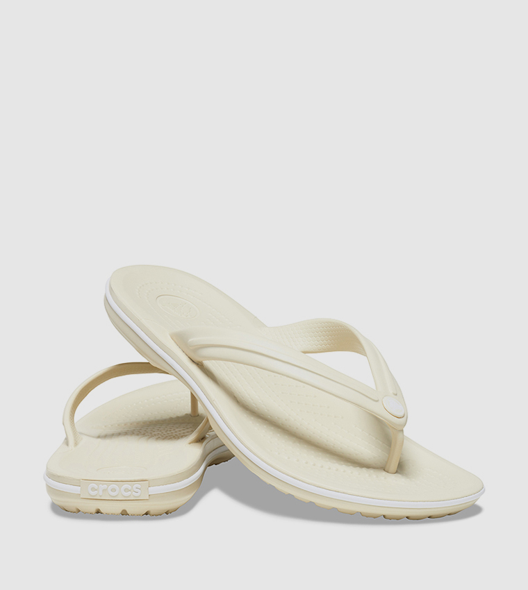Crocs  Flip-Flops - White Flip-Flops