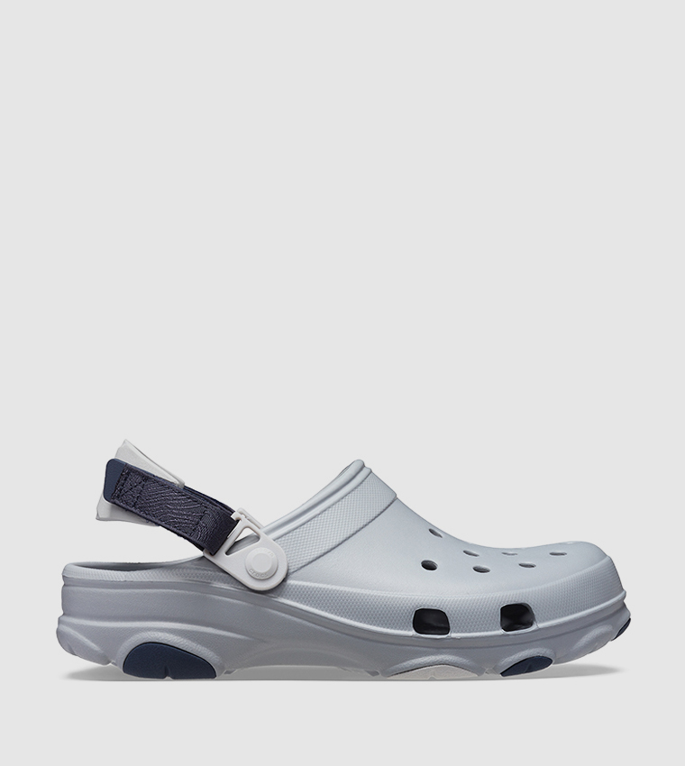 Crocs  Flip flops and Slides - Grey clogs