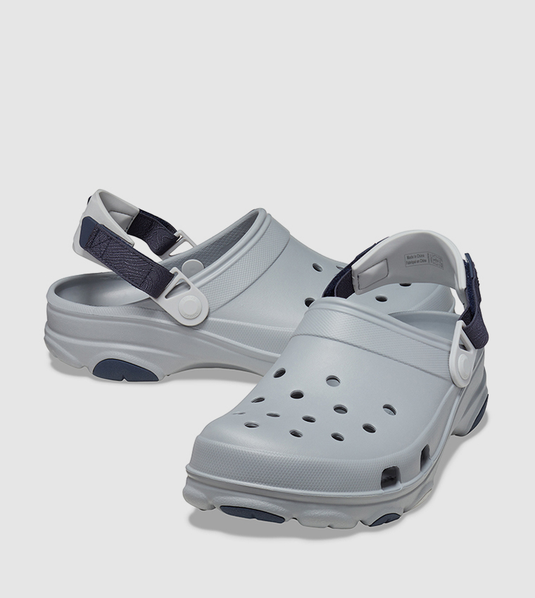 Crocs  Flip flops and Slides - Grey clogs