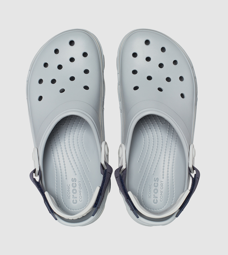 Crocs  Flip flops and Slides - Grey clogs