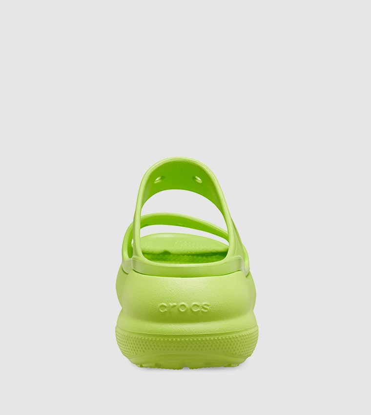 Crocs  Flat Sandals - Green Casual Sandals