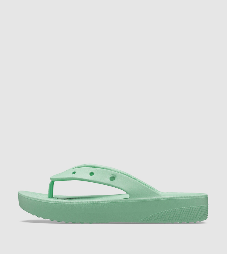 Crocs  Flip-Flops - Green Flip-Flops