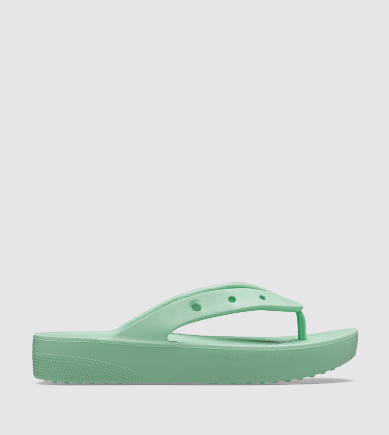 Crocs  Flip-Flops - Green Flip-Flops