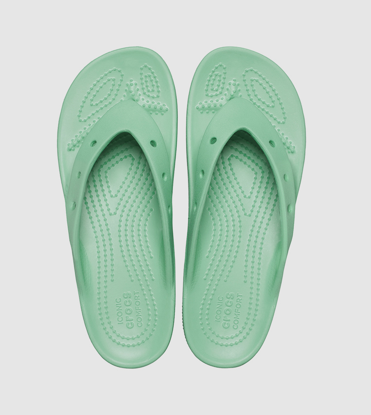 Crocs  Flip-Flops - Green Flip-Flops