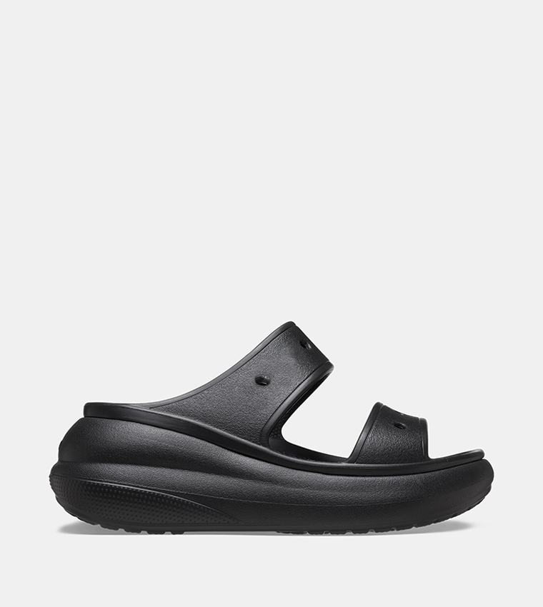 Crocs  Flat Sandals - Black Casual Sandals