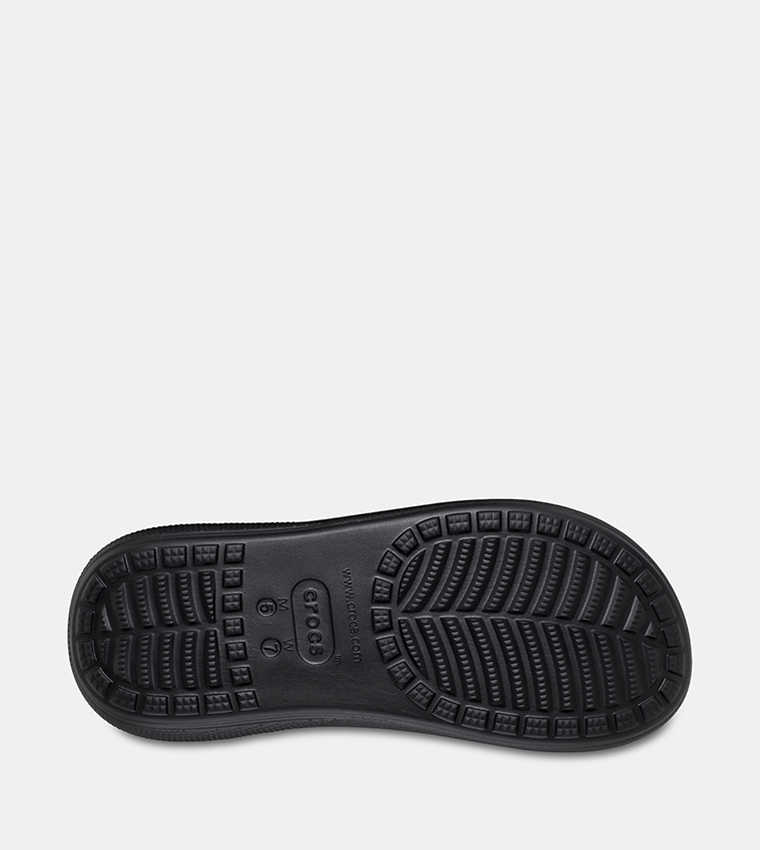 Crocs  Flat Sandals - Black Casual Sandals