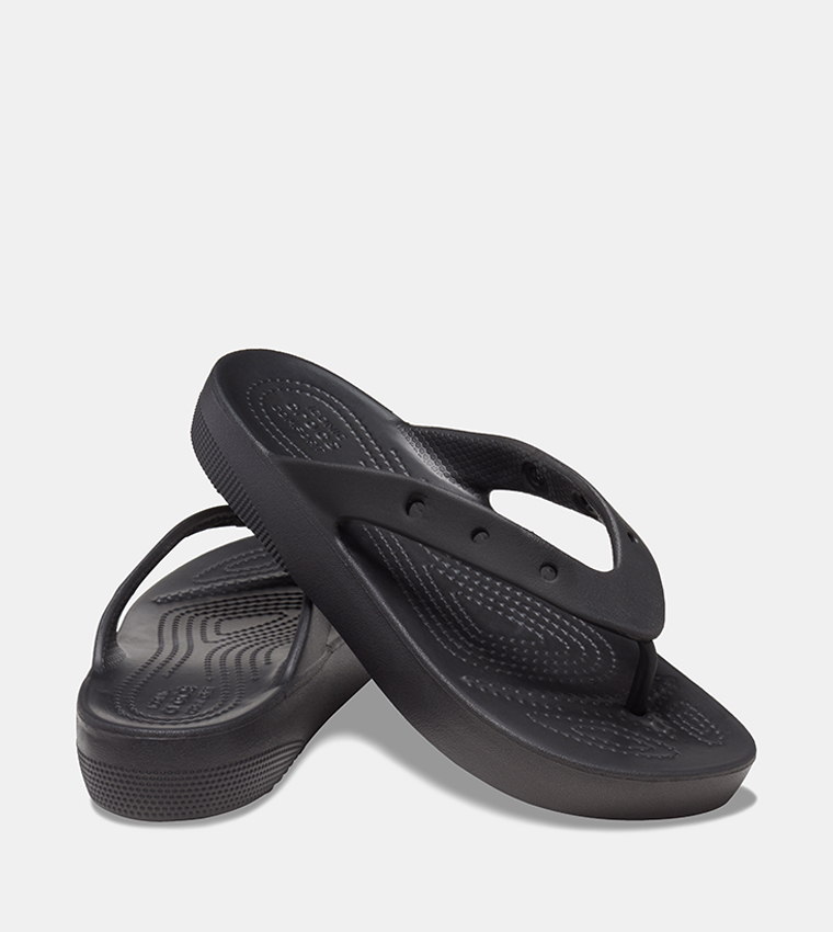 Crocs  Flip-Flops - Black Flip-Flops