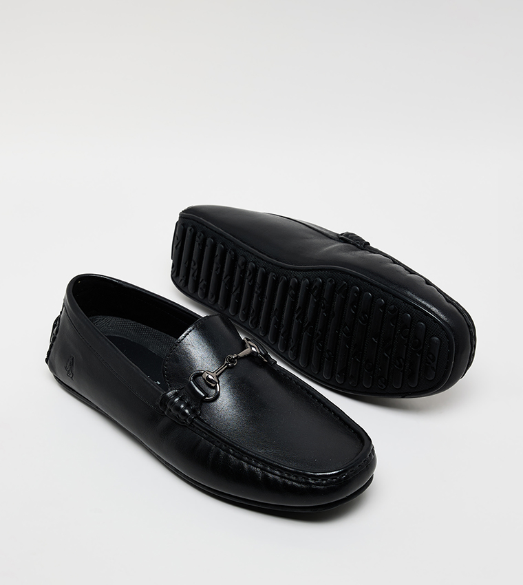 Metal Detail Ruched Loafers