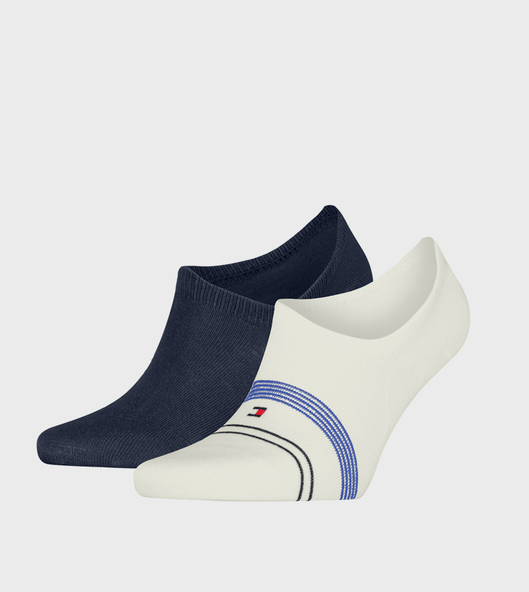 2-Pack Logo Detail Ankle Socks