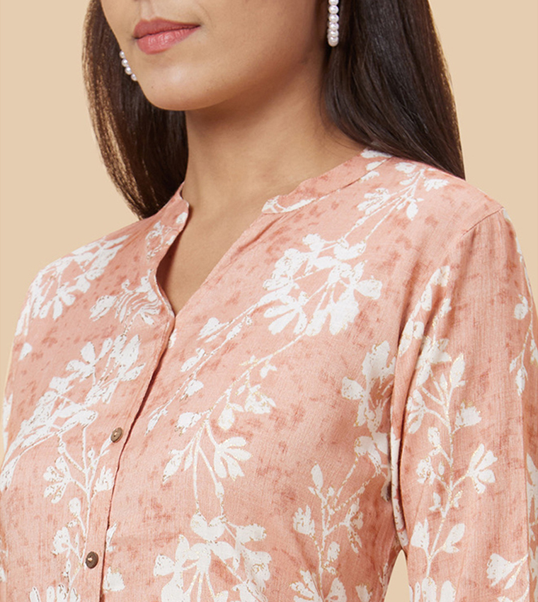 Printed Straight Kurta
