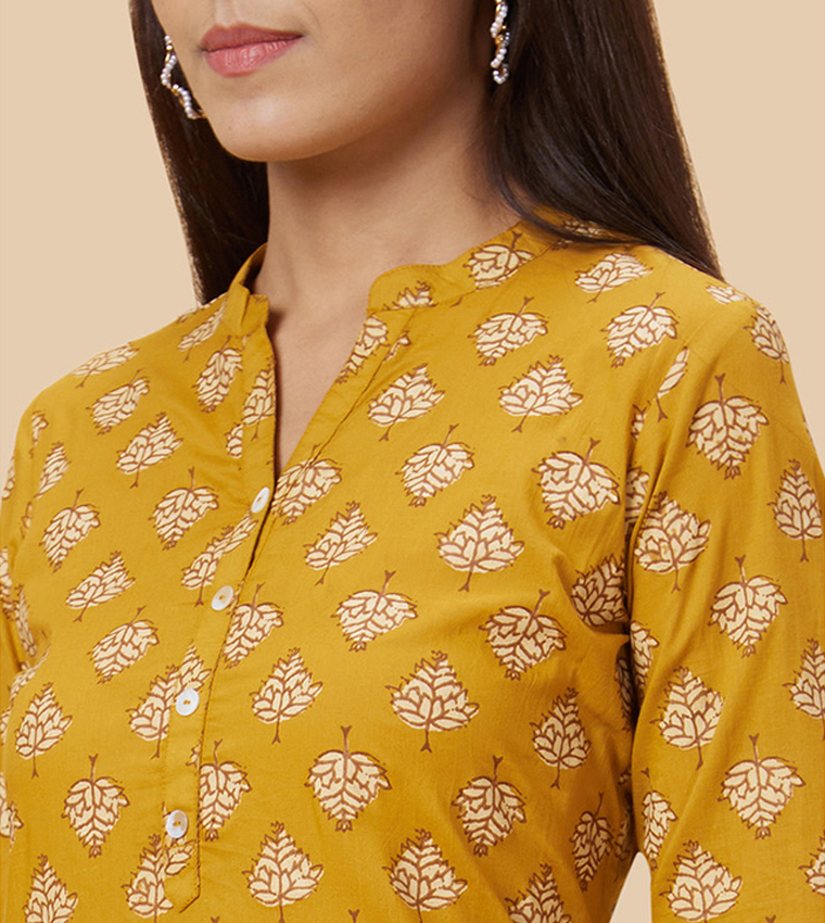 Printed Straight Kurta