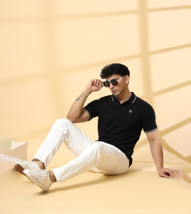 Solid Urban Classic Polo T-Shirt