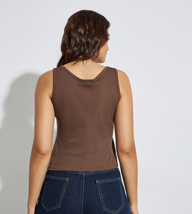 Square Neck Tank Top