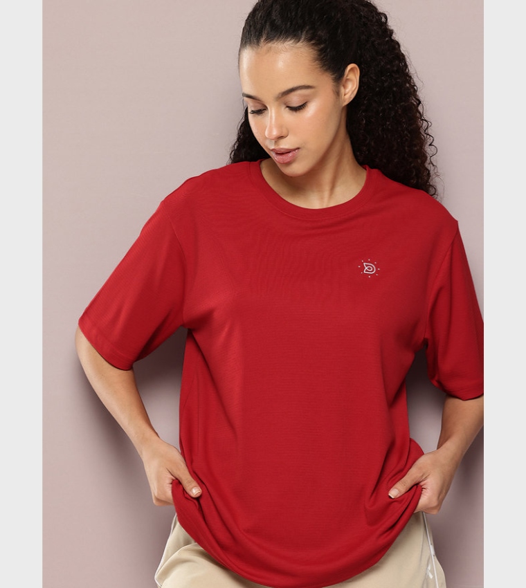 Solid Oversized T-Shirt