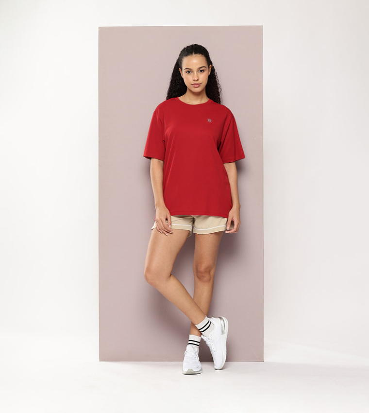 Solid Oversized T-Shirt