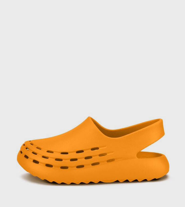 COZMO Laser Cut Slingback Clogs