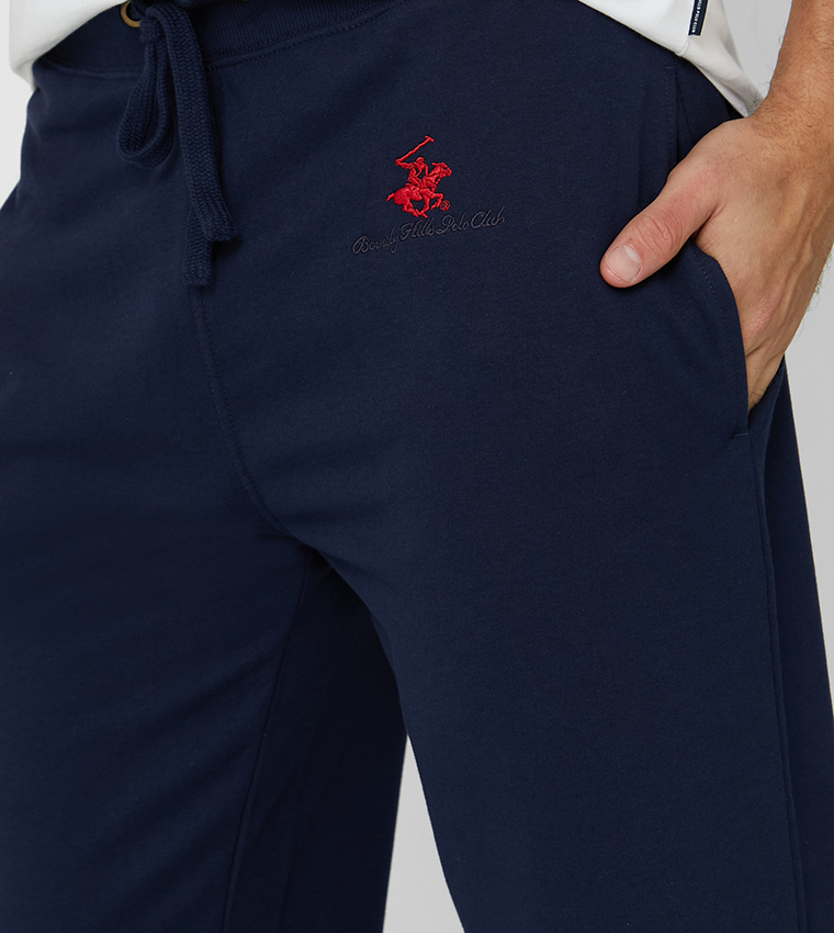 Logo Embroidered Straight Fit Joggers
