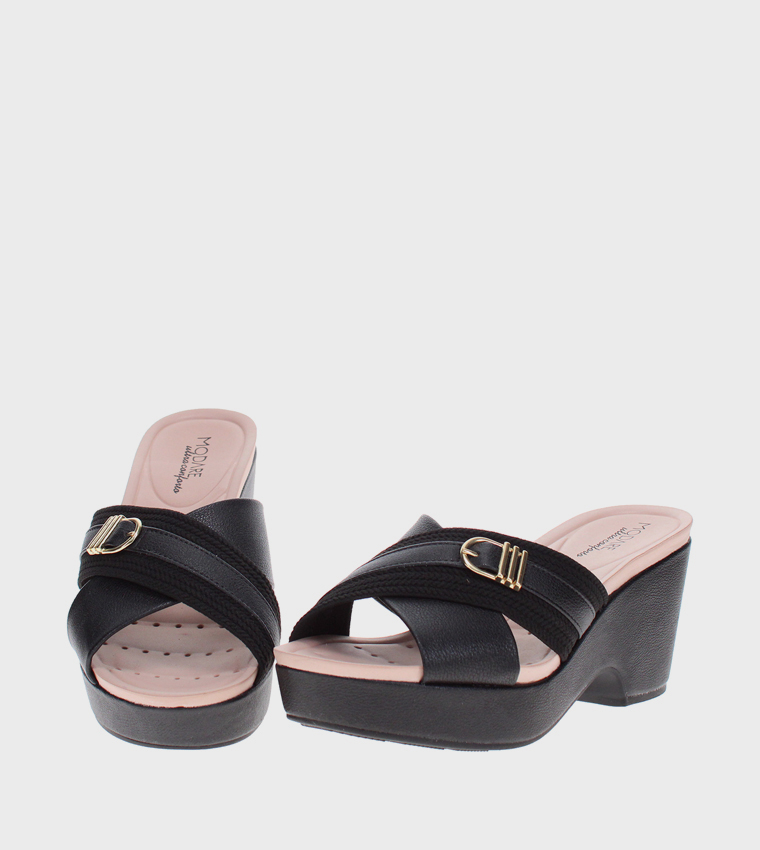 صندل ويدج كريس كروس 