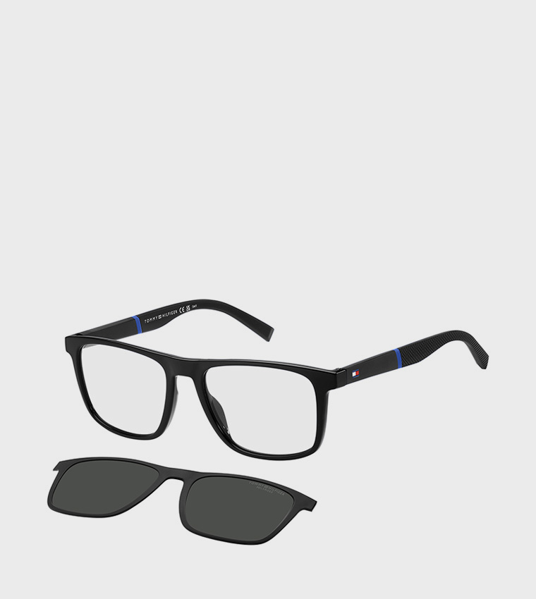 Full Rim Eyewear with Magnetic Sunglasses