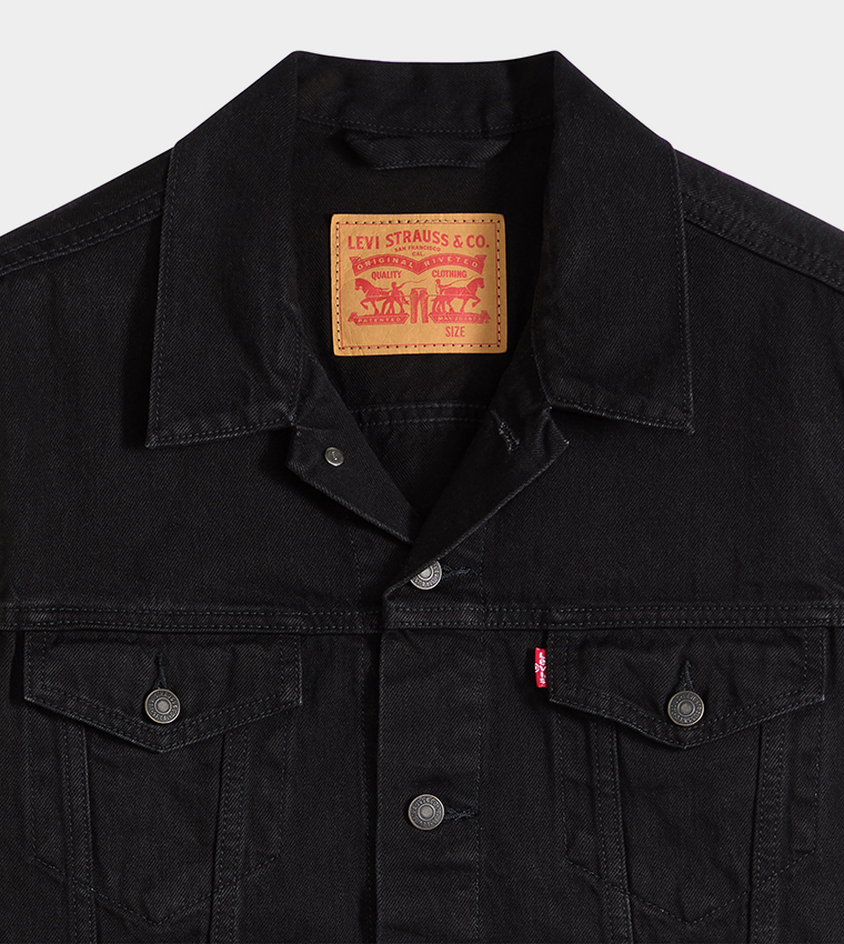 Long Sleeves Trucker Denim Jacket