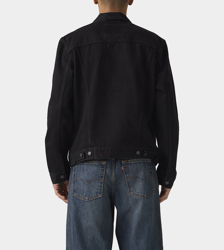 Long Sleeves Trucker Denim Jacket