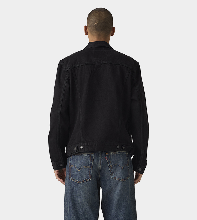 Long Sleeves Trucker Denim Jacket