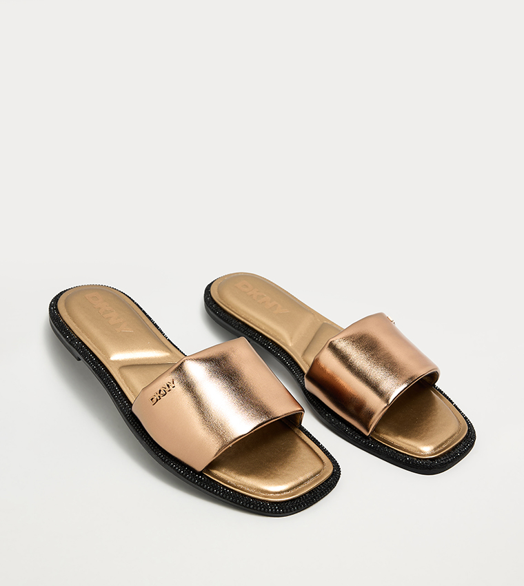 BAVANT Logo Detail Flat Sandals