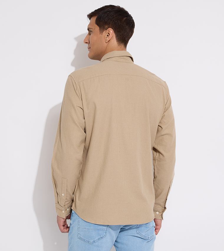 Solid Long Sleeves Shirt