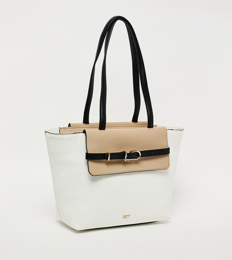 PENELOPE CLRBLK Color Block Tote Bag