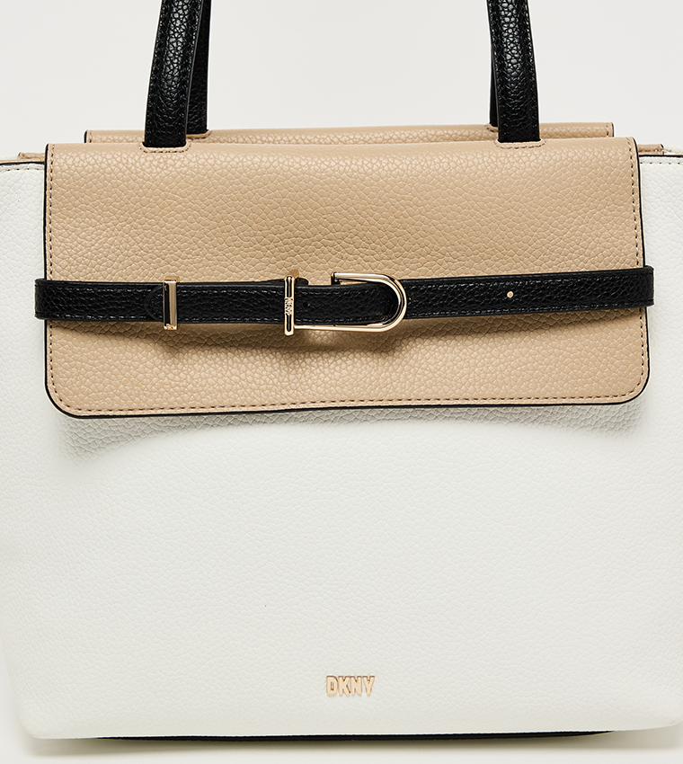 PENELOPE CLRBLK Color Block Tote Bag