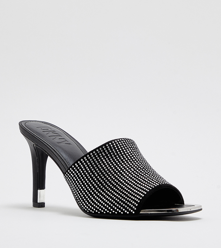 BRONX Embellished Heel Sandals