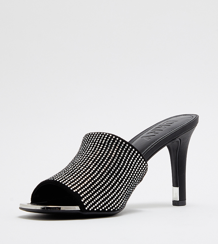BRONX Embellished Heel Sandals