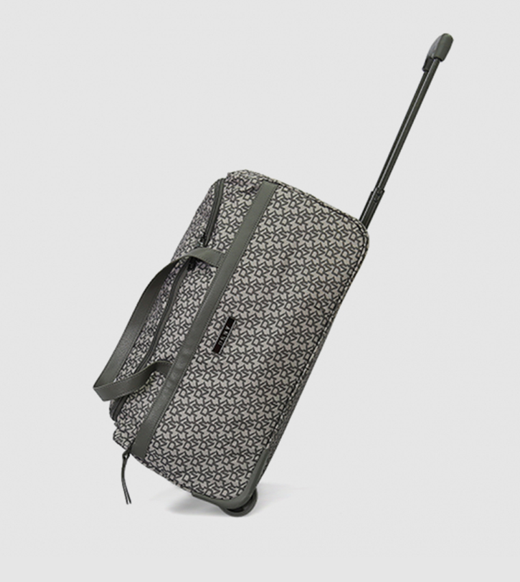 VINTAGE SIGNATURE Printed Trolley Bag