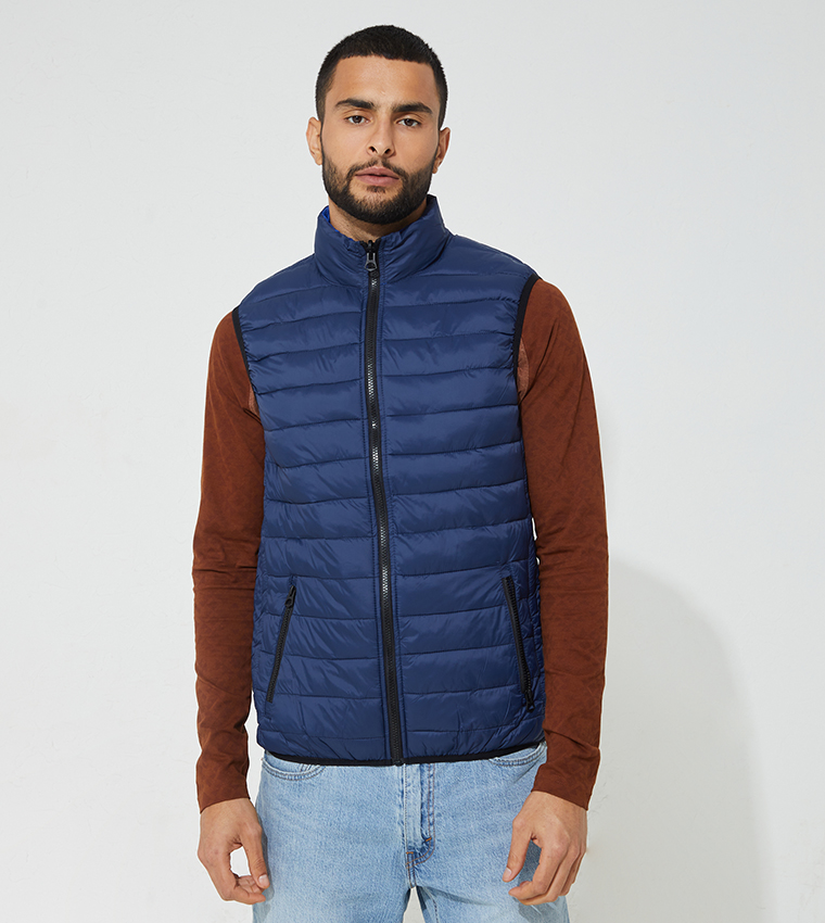 Aero Reversible Zippered Bomber Jacket
