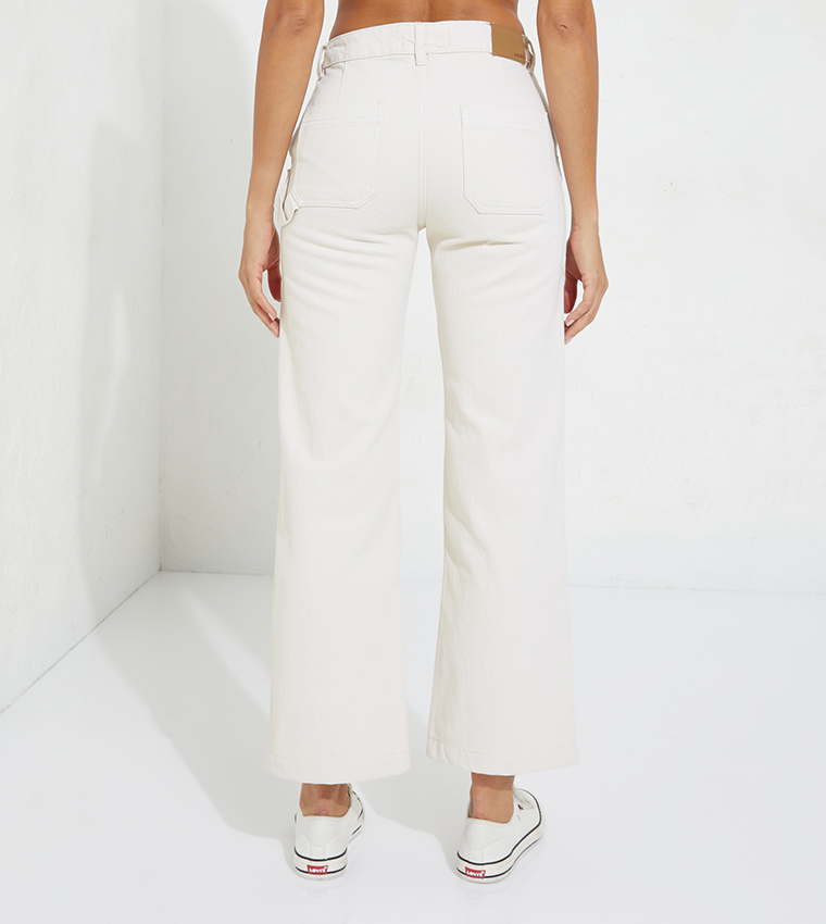 Aero Girls Straight Fit Carpenter Jeans