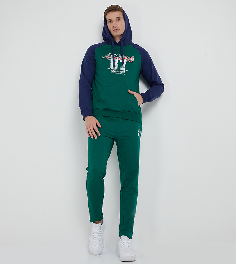 Aero Men's Logo Embroidered Hoodie