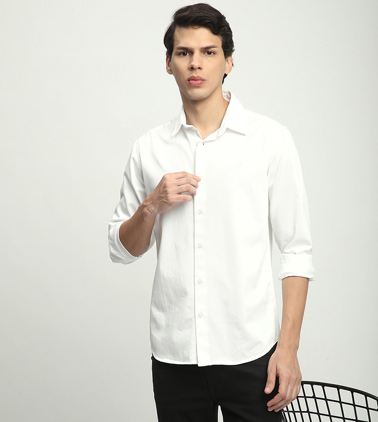قميص رجالي بأكمام طويلة