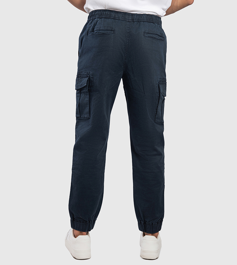 Aero Men's Drawstring Waist Cargo Pants