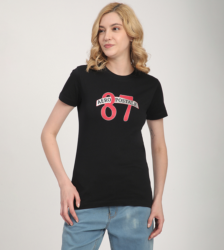 Aero Women's Logo Printed T-Shirt