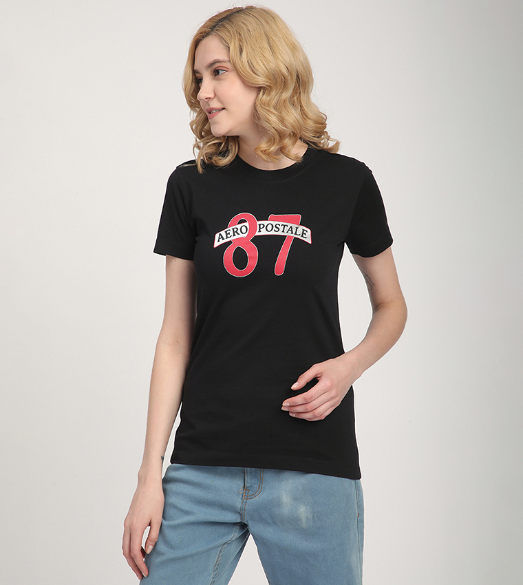 Aero Women's Logo Printed T-Shirt