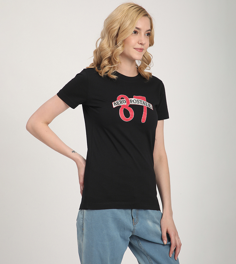 Aero Women's Logo Printed T-Shirt