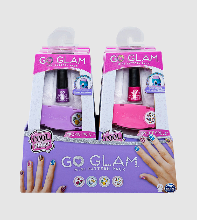 Cool Maker Goglam Nail Pack Mi.Ni Asst. Cdu