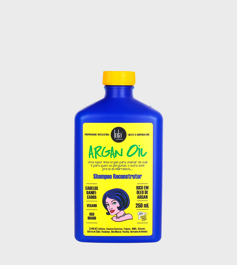 Argan Oil Reconstructive Hair Shampoo for Damaged Hair, 250ml