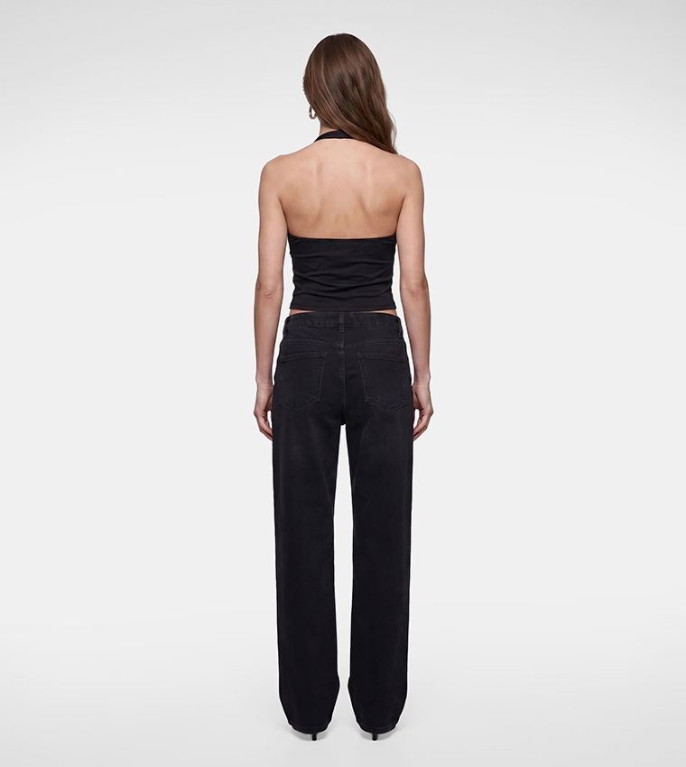 Solid Cowl Neck Sleeveless Top