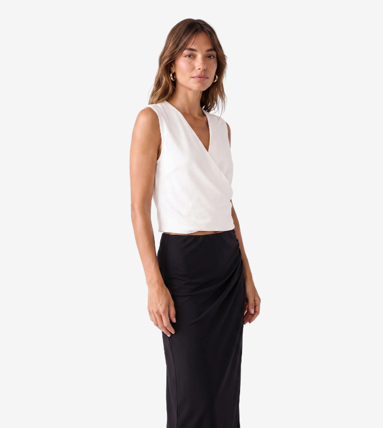 كوتون  تنانير ميدي - أسود Short Sleeve T-Shirts